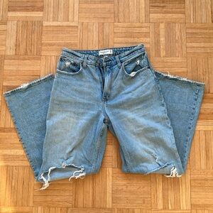 Abercrombie & Fitch High Rise Blue Jeans